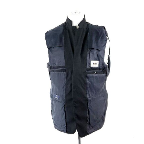 Joseph Abboud Super 120s Wool Italy 2 Button Blazer 42R Or Slim Fit 44R‎ Gray - Picture 10 of 11